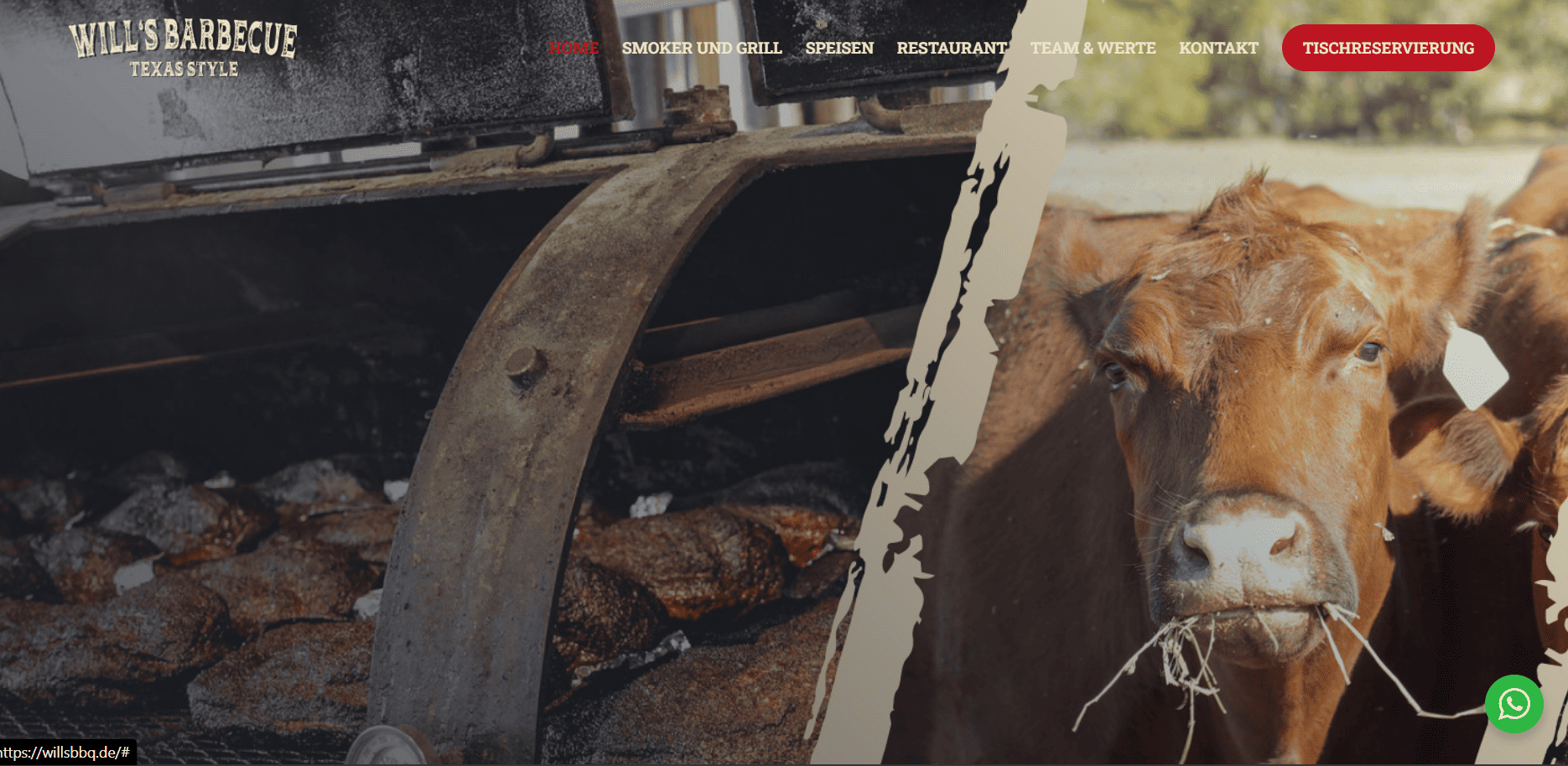 Vorschau der Website Will's BBQ