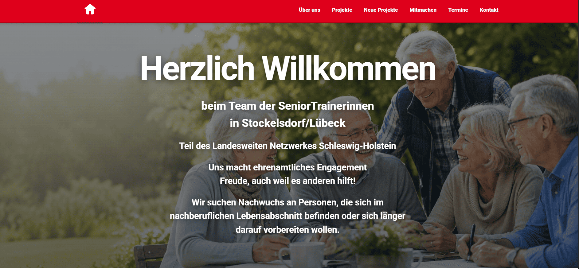 Vorschau der Website SeniorTrainer