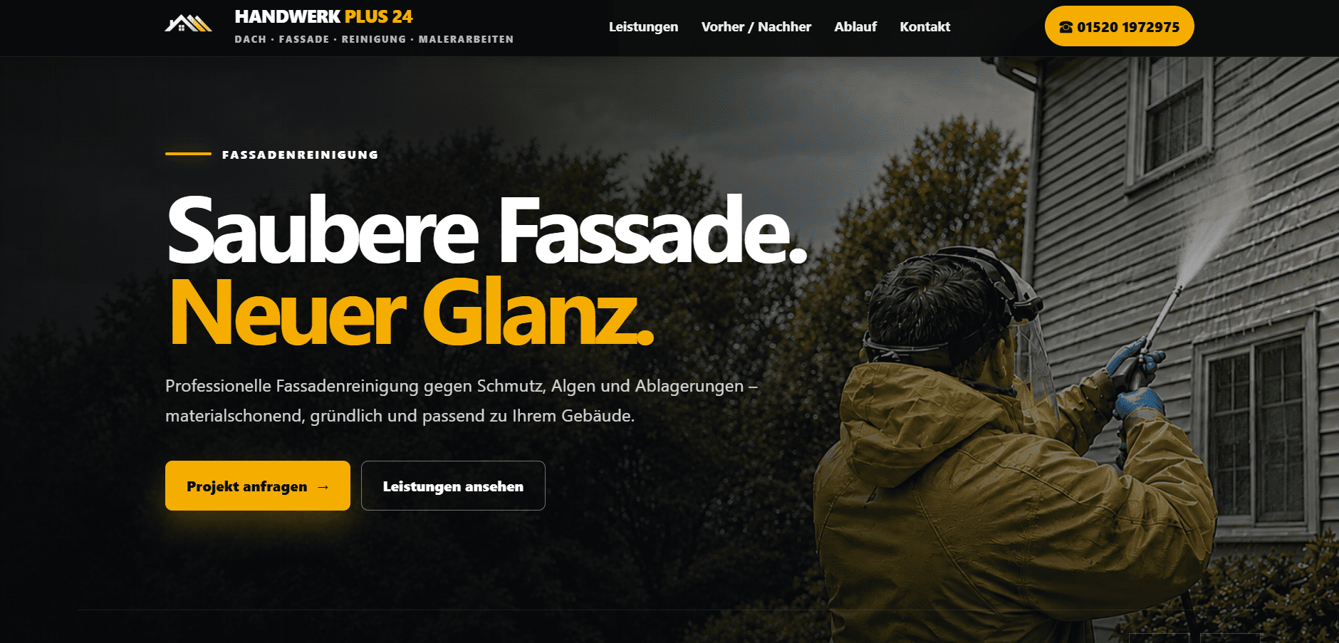 Vorschau der Website Handwerk Plus 24