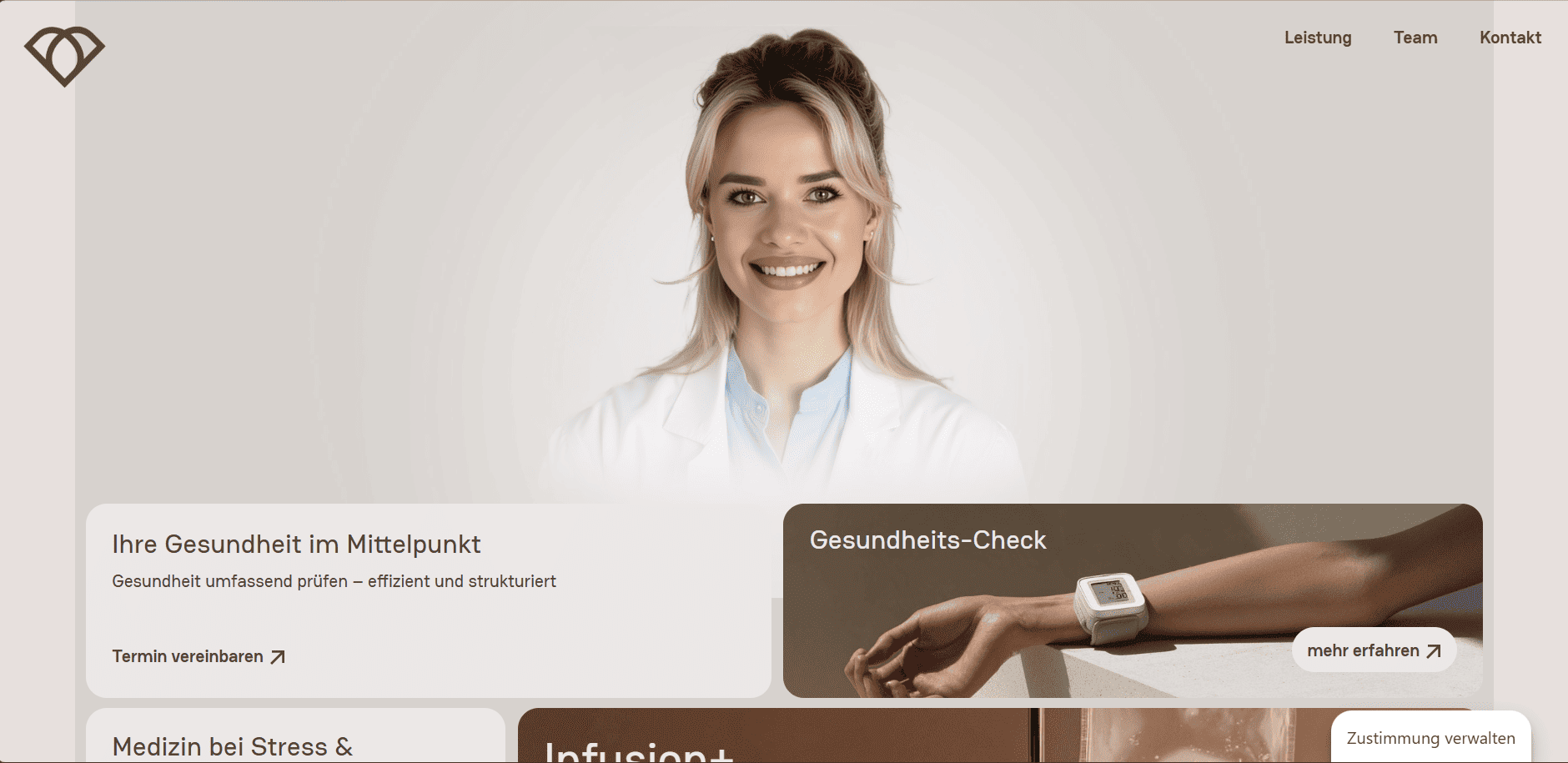 Vorschau der Website Dr. Dettmer