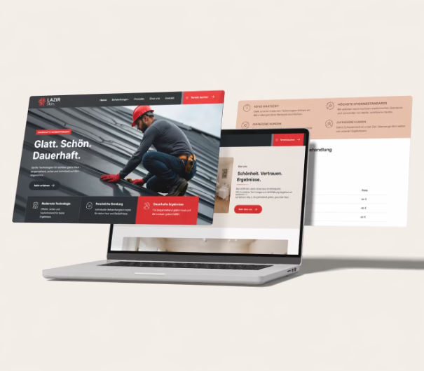Business Website Beispiel
